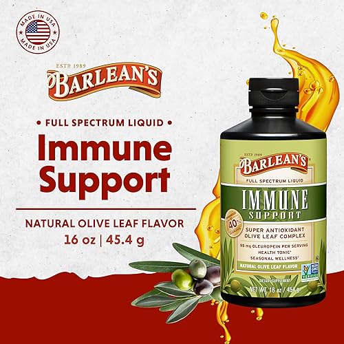Miniatura 26 de Barlean's Olive Leaf Complex - Espray para garganta – Menta con limón y salvia – Extracto de hoja de oliva de amplio espectro, 1.5 onzas