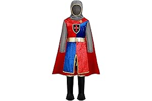 Spooktacular Creations Kids Knight Costume, Medieval Knight Outfit Perfect for Halloween Role...