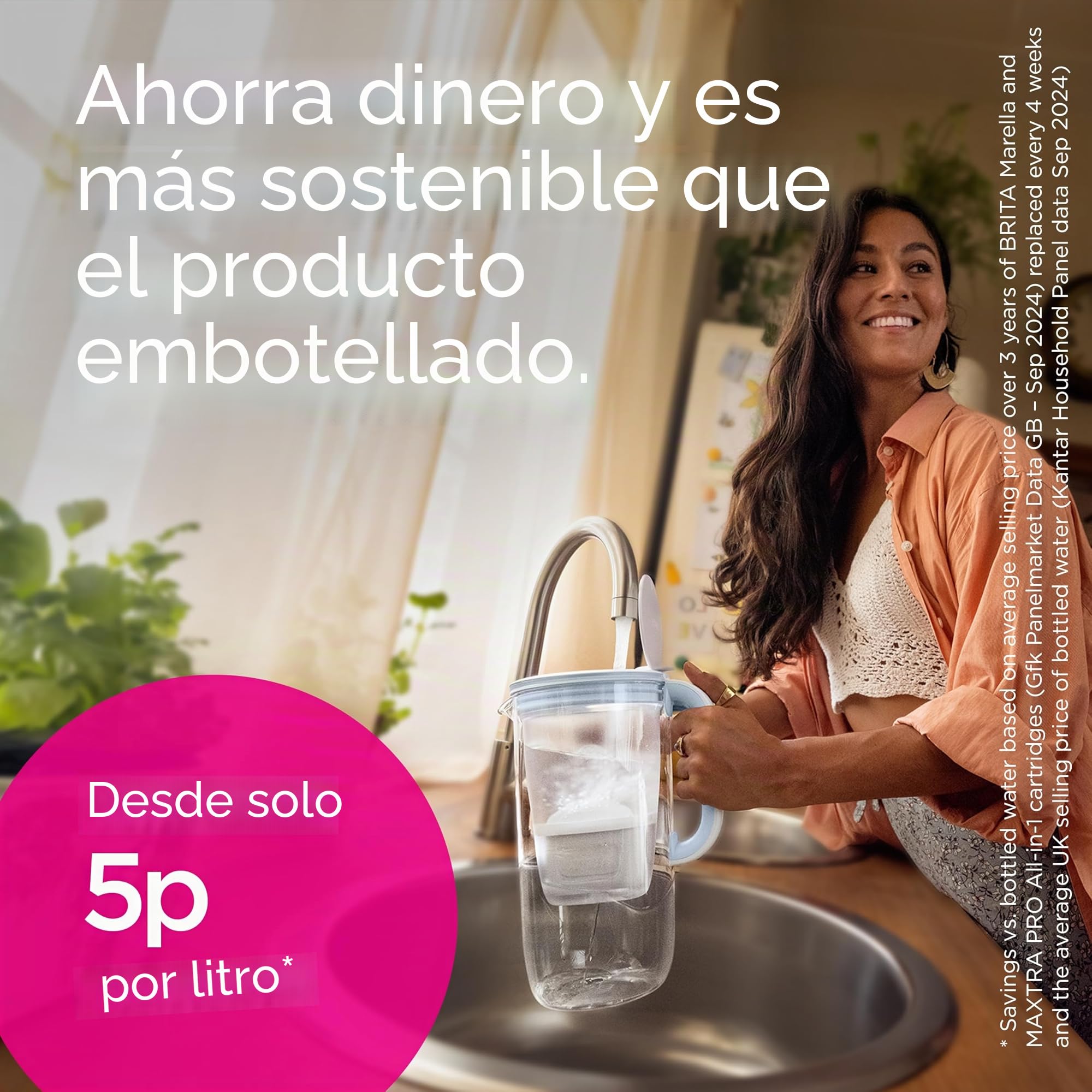 BRITA MAXTRA PRO Limescale Expert-Cartucho de filtro de agua(6 unidades), Recambio original BRITA para máxima protección de electrodomésticos,reduciendo impurezas,cloro y metales,embalaje puede variar