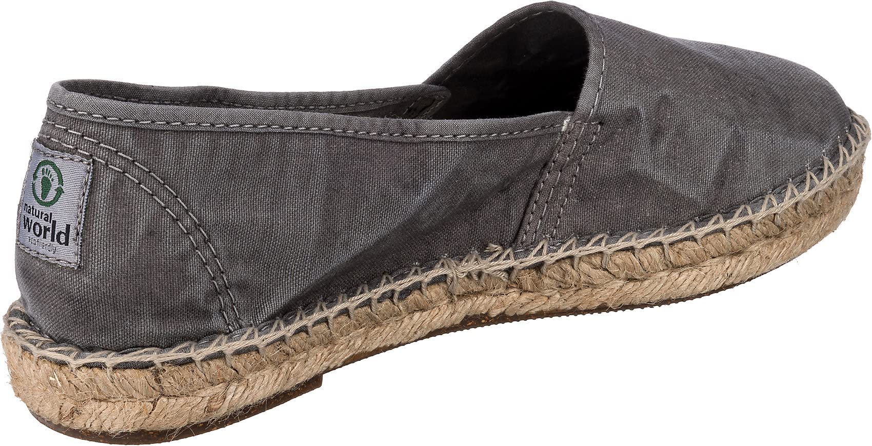 Natural World - 625E - Scarpe in Tela con Fondo in Gomma Naturale