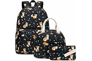 3-in-1 Fox Backpack for Kids: School Adventure with Style
