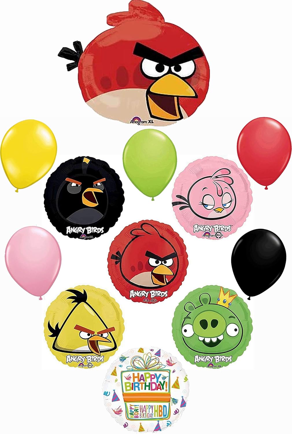 Angry Anagram Licensed Birds Party Supplies Birthday Ireland Ubuy