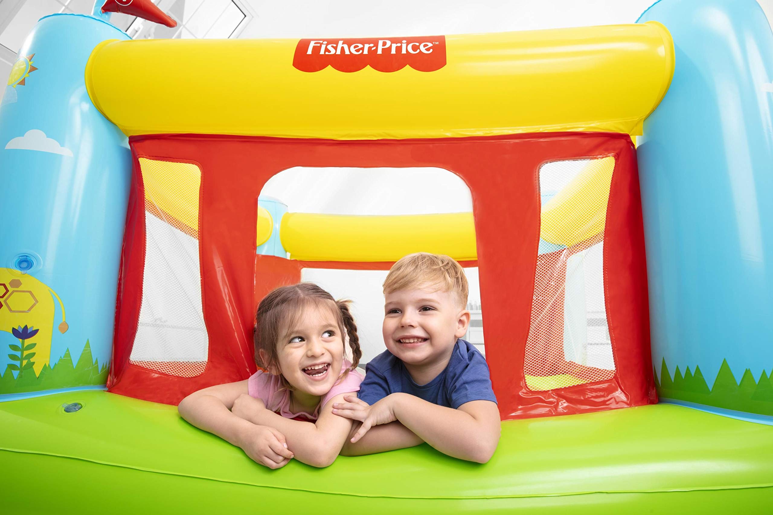 Bestway 93553 Castello gonfiabile Bouncetastic, 3 anni+