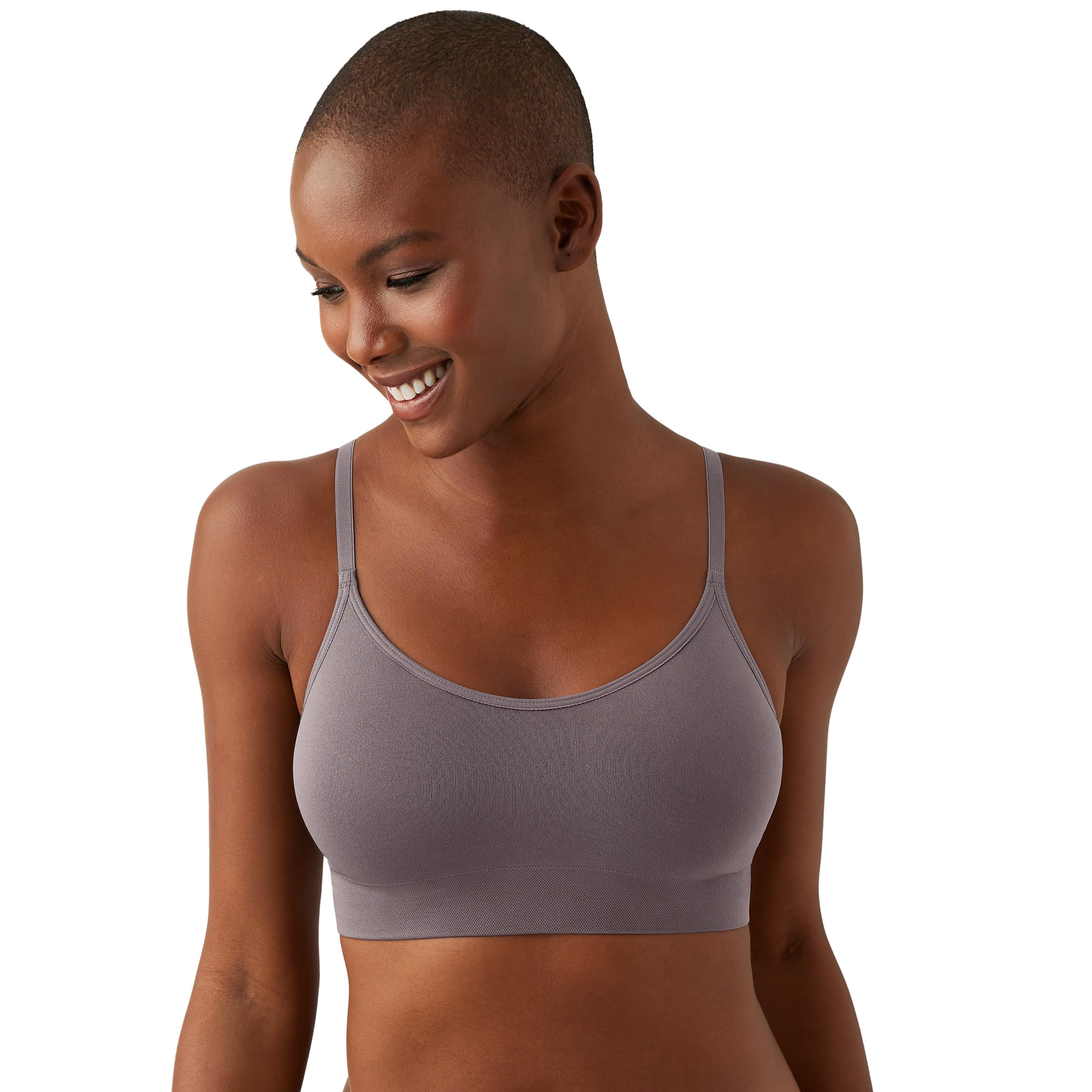 b.tempt'd Women's Comfort Intended Bralette, Shark, XL