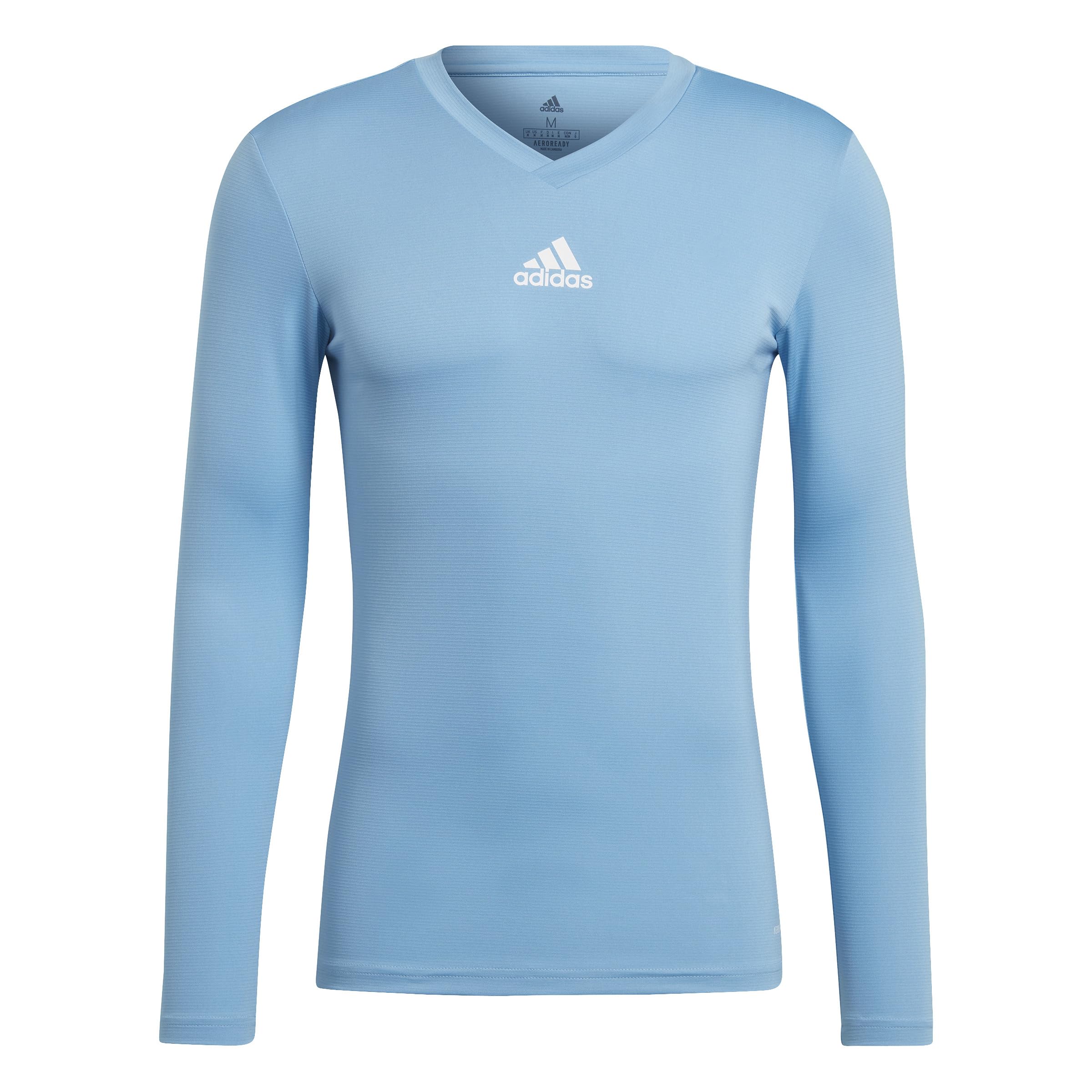adidas Men's Team Base Shirt, Team Light Blue, XXL