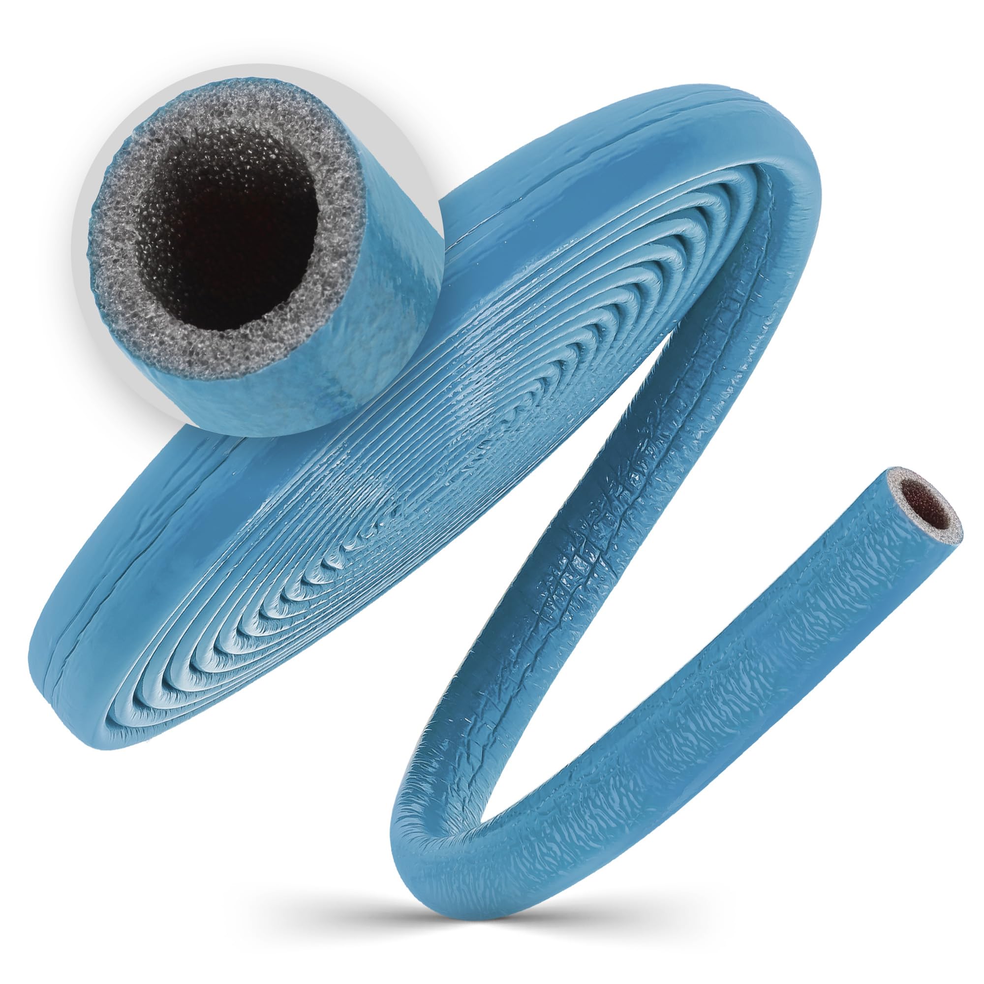 Guaina Isolante Per Tubi In Polietilene - 10m, Spessore 6mm, Diametro 28mm, Rosso, Per Acqua Calda E Fredda - Foto 9