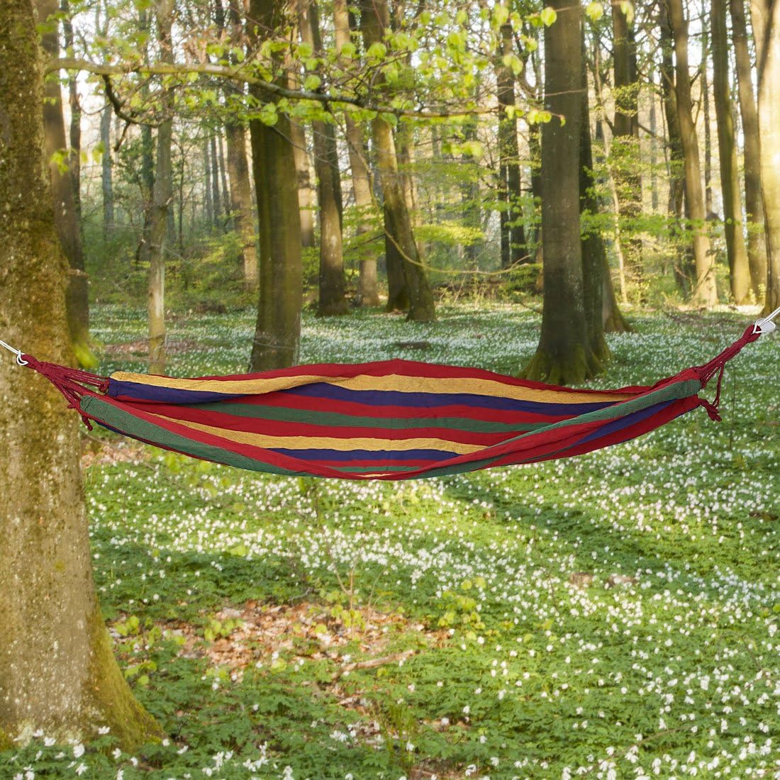 Canvas, Outdoor, Sleeping, Hammock Portable, Hiking Swing Hanging Bed 180cm x 80cm (id: a95 c03 28a 75d 3f5