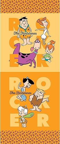 The Picapiedra Rocker 36" Panel Naranja, Tela