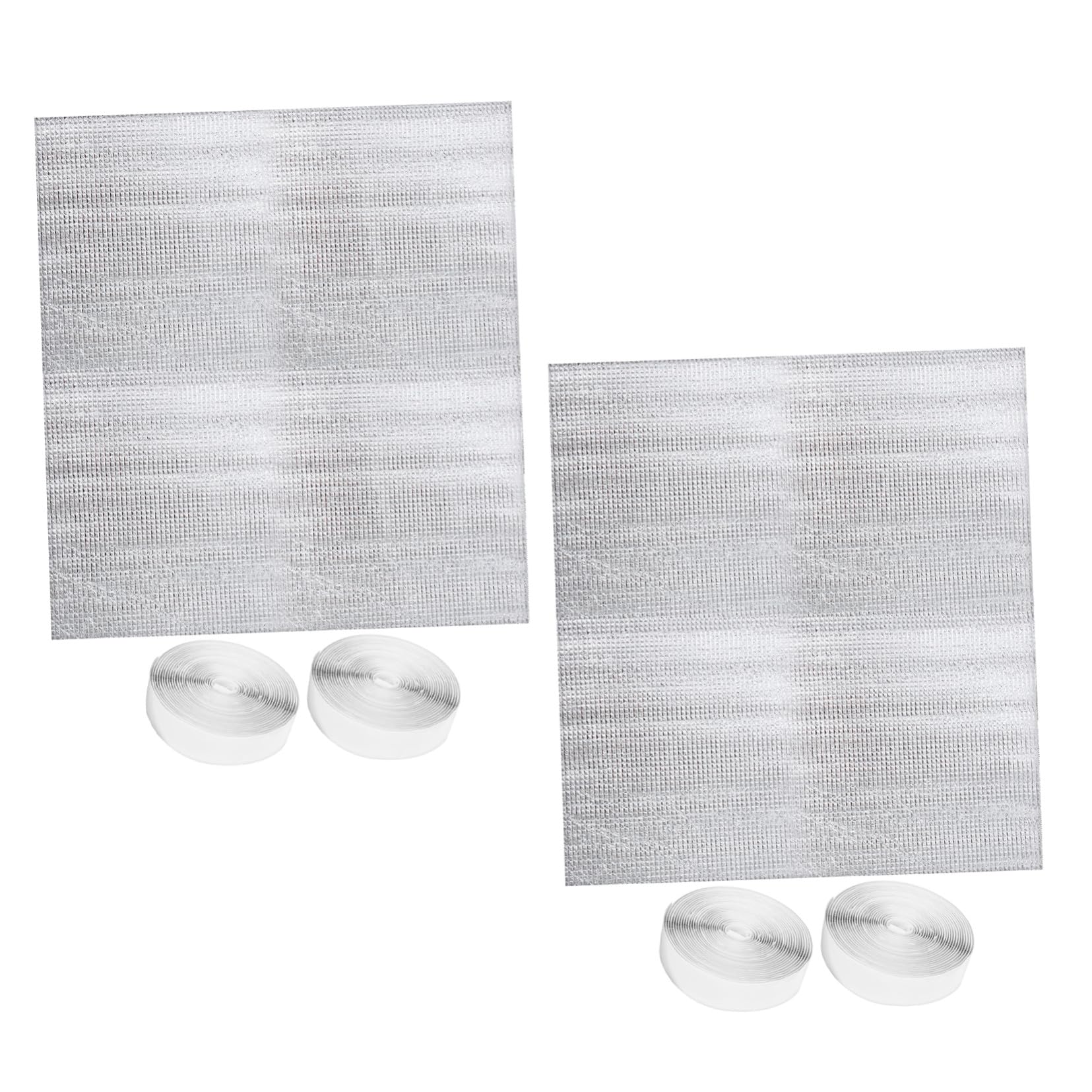 NUOBESTY Copertura Isolata per Ventilazione Soffitta in Alluminio 2 Set per Garage e Soffitti Controllo Umidità Durata e Design Moderno