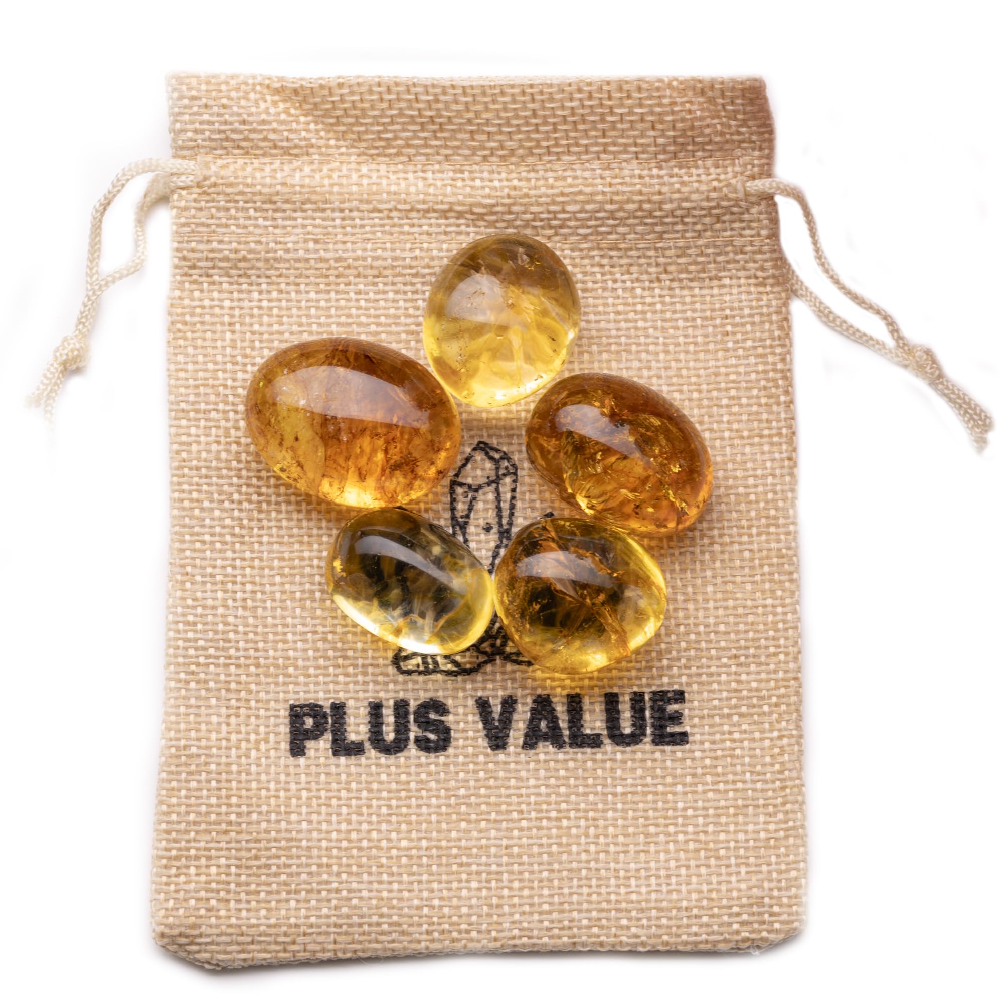 Plus Value Premium Citrine Tumbled Sunela Pebbles Stone Reiki Healing Crystal Aura Chakra (100grams, jute bag) (B08XWMN3R4) Amazon Price History, Amazon Price Tracker