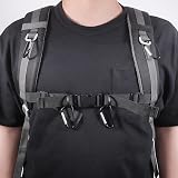 Zocipro 2Pcs Backpack Chest Strap, Adjustable Backpack Straps Belt with 4Pcs Quick Release Buckle and 10Pcs Zipper Pulls for Hiking, Running, Outdoor Activities - 4
