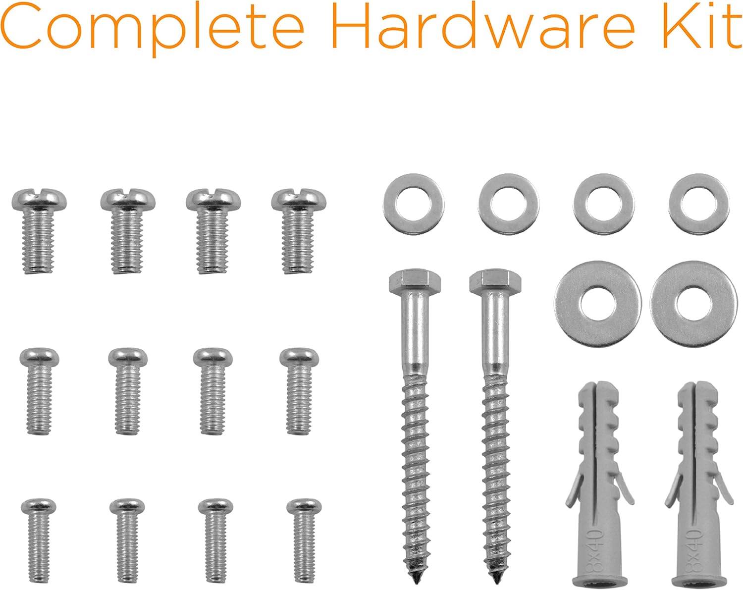 Ematic EMW3301 Wall Mount Hardware Kit