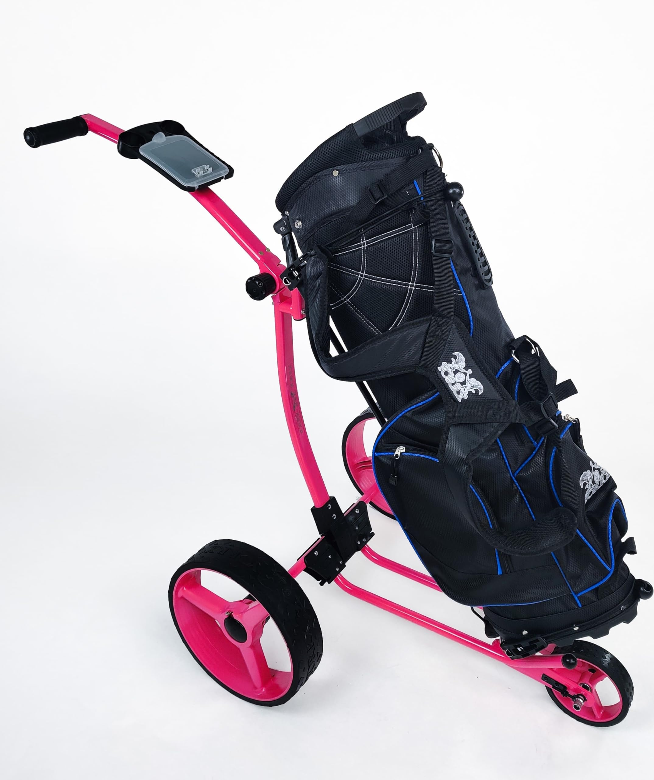 Slim Lion Pro5 Plus – Chariot de golf léger en aluminium avec équipement complet