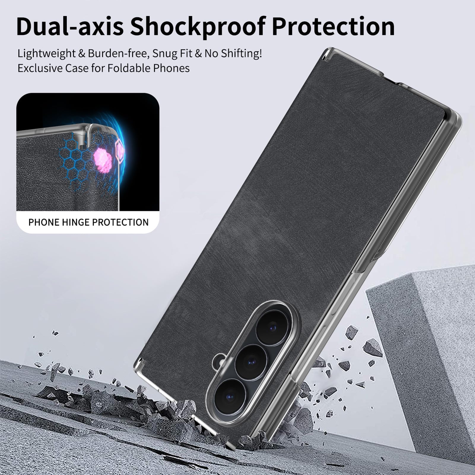Custodia per Samsung Galaxy Z Fold 8 Ultra, Magnetica Cerniera Protezione