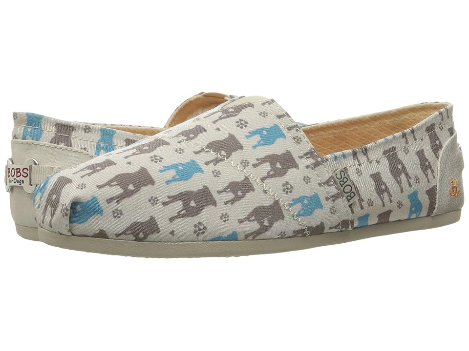 

BOBS from SKECHERS Bobs Plush - Gentle Giant (Natural) Women's Slip on Shoes