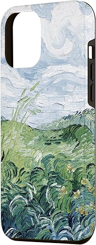 Miniatura 2 de Funda para iPhone 12 Pro Max Van Gogh Green Wheat Fields Modern Art Painting Phone Cover Case