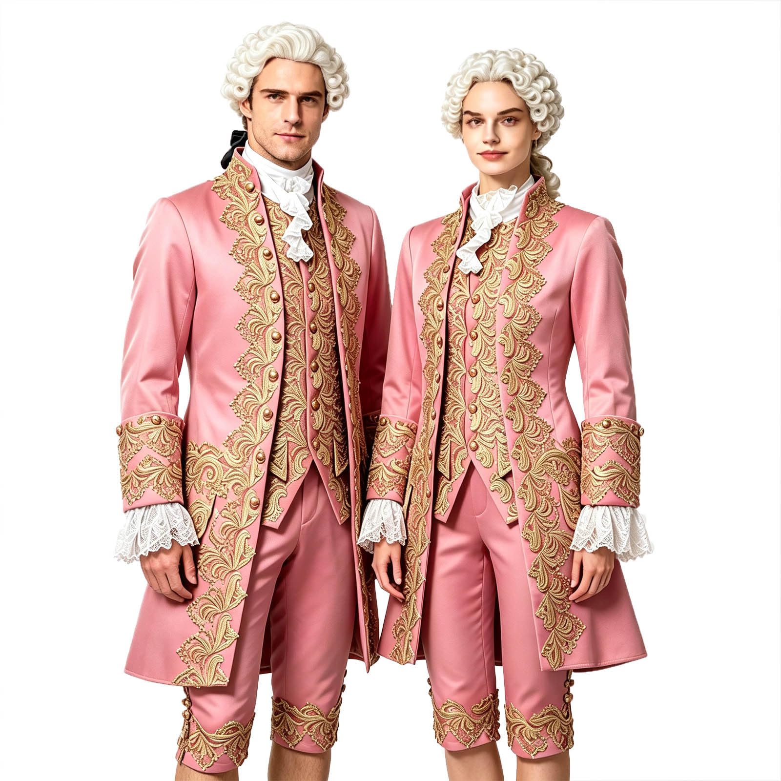 Frack Cosplay per eventi a tema Reenactment, elegante ensemble con storico da uomo, include gilet cilindrico, perfetto per feste in maschera, spettacoli sul palco e abbigliamento per festival, di alta