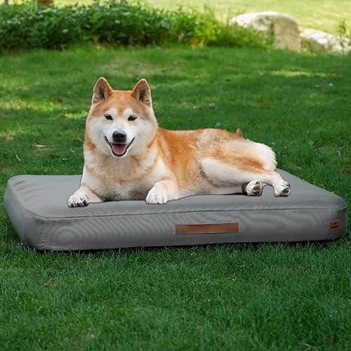 Cama inflable para perros pequeños, para viajes al aire libre, con funda extraíble, cama inflada impermeable para perros de verano con parte