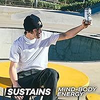 Vista 7 de Rockstar Pure Zero - Bebida energética, sabor a uva, 0 azúcar, con cafeína y taurina, paquete de 12 latas de 16 onzas (el embalaje puede variar)