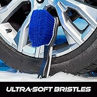 Vista 4 de VIKING Cepillo de rueda para llantas, cepillo de limpieza para neumáticos, gris, 10.3 x 3.3 x 3.8 pulgadas