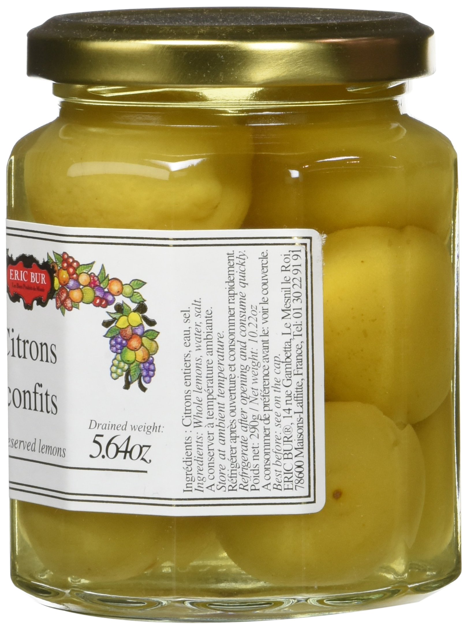 ERIC BUR Citrons Confits 160 g