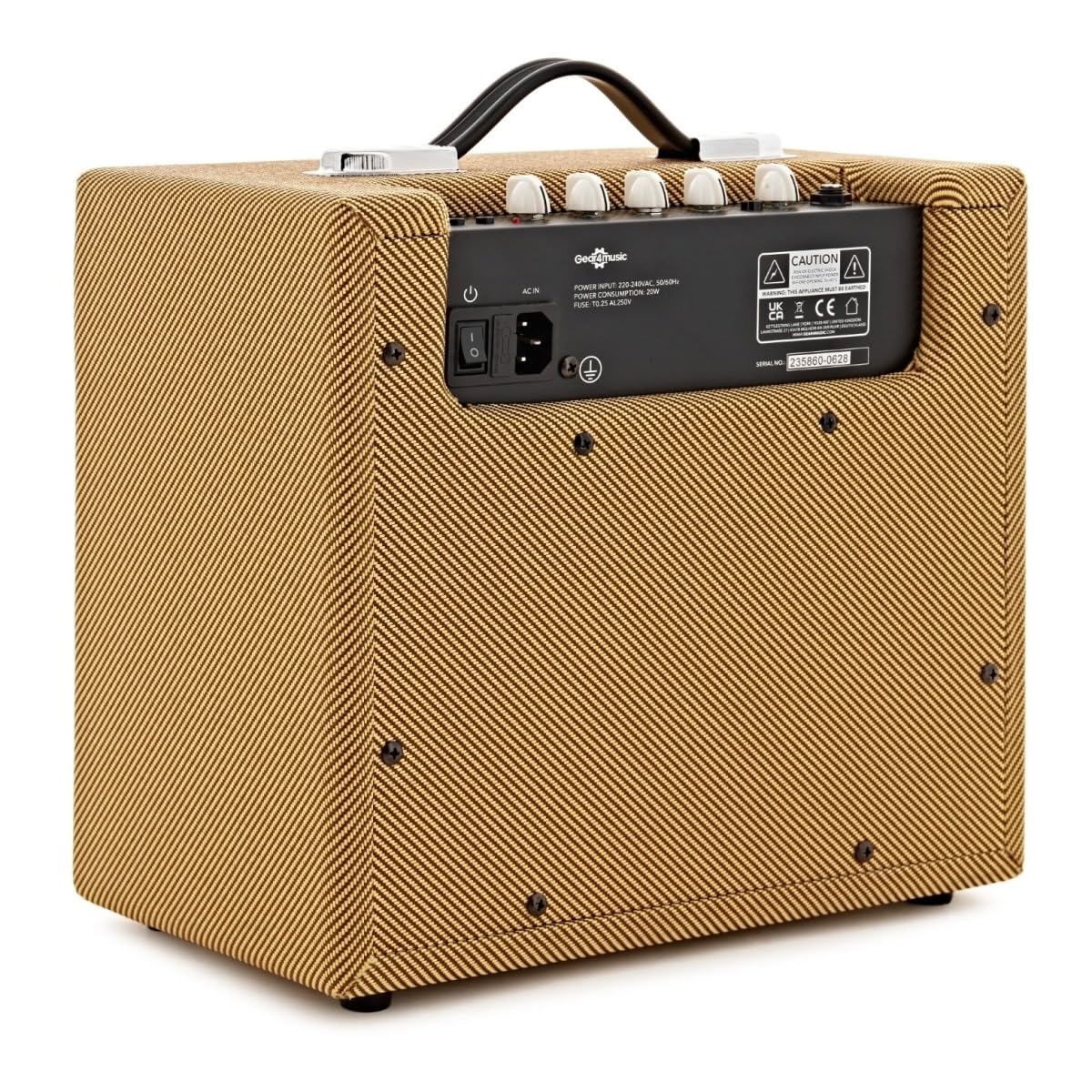 15W Tweed E-Gitarre Combo-Verstärker von Gear4music