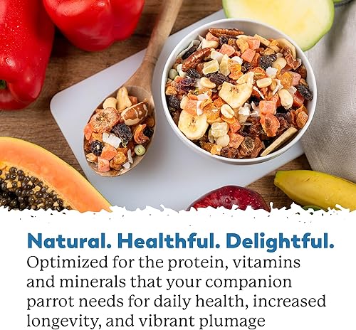 Miniatura 7 de Dr. Harvey's Mezcla de loros exóticos, mezcla sin semillas de alimentos naturales para loros grandes
