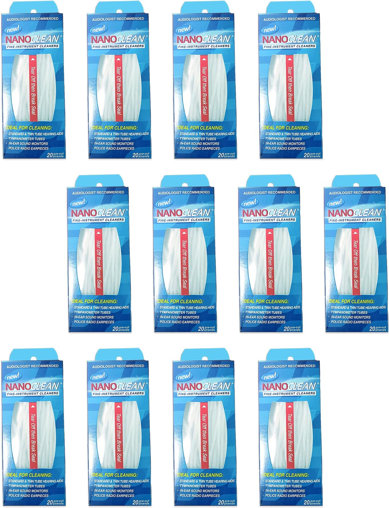 NanoClean Fine Instrument Cleaners - 12pk (240 Strands)