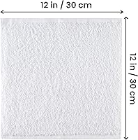 Vista 35 de Utopia Towels Juego de 60 paños de algodón – 100% algodón hilado en anillo, paños de franela de alta calidad, altamente absorbentes y suaves al Beige