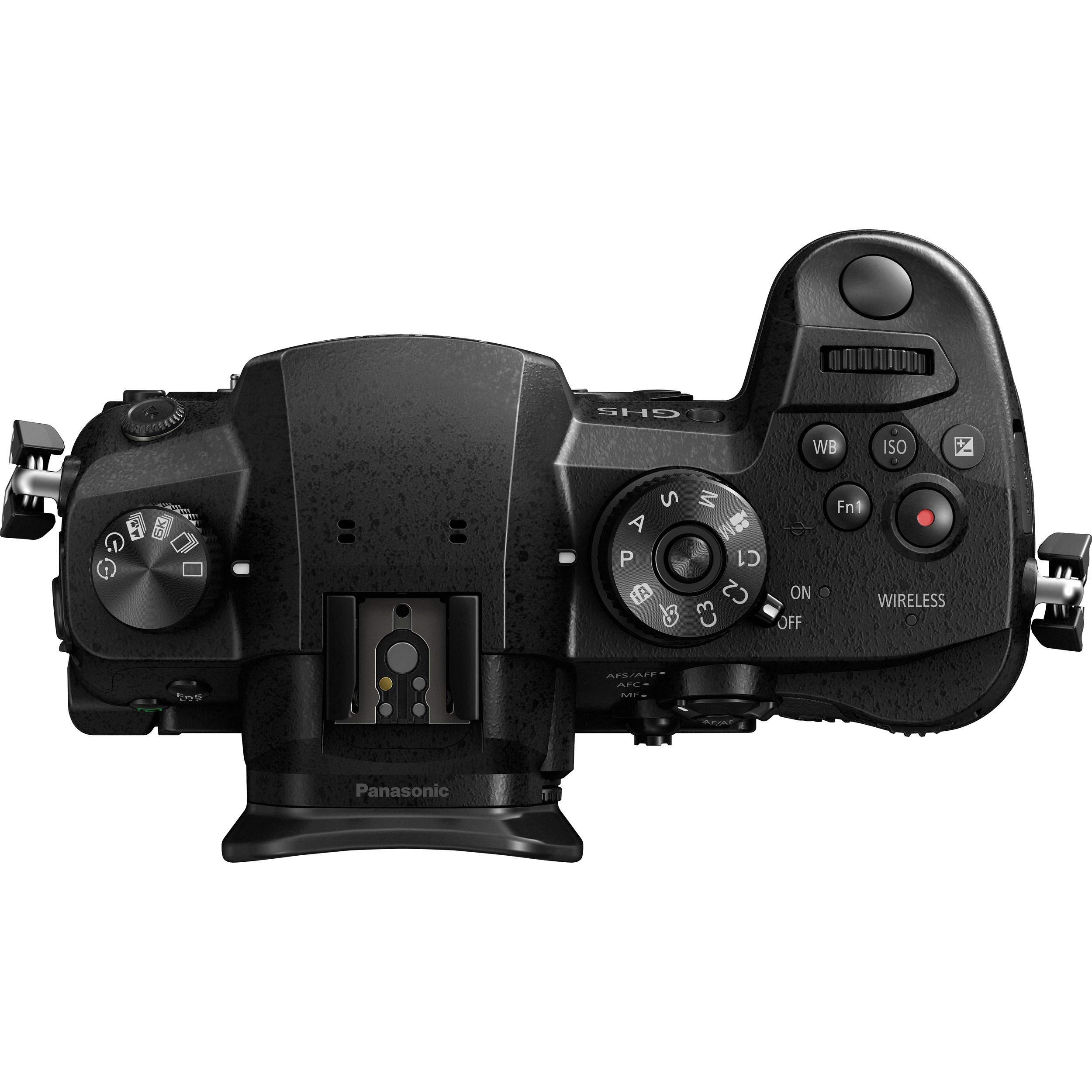 Amazon.com : Panasonic Lumix DC-GH5 DC-GH5KBODY Mirrorless Micro