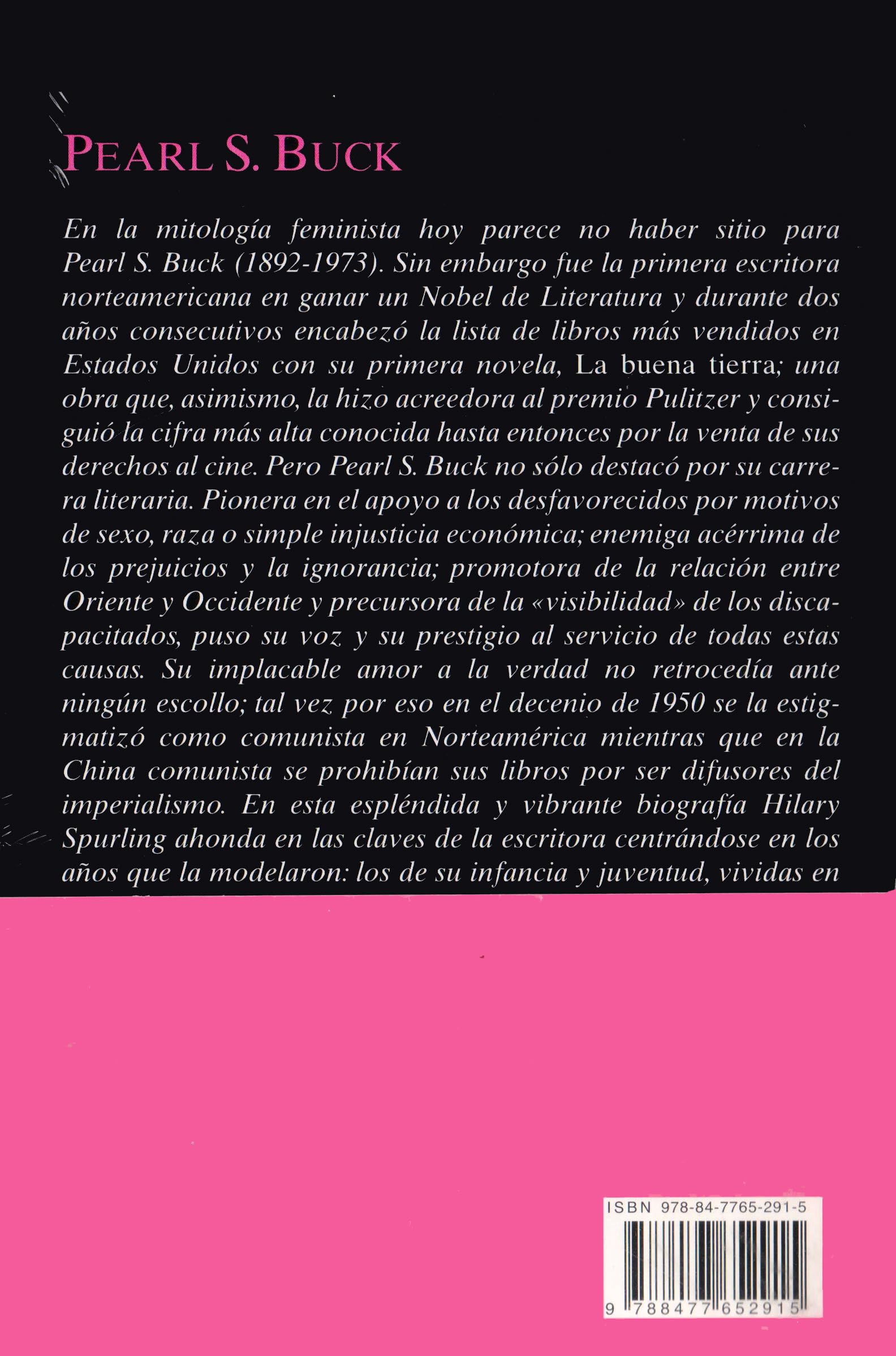 Pearl S. Buck (Biografía)