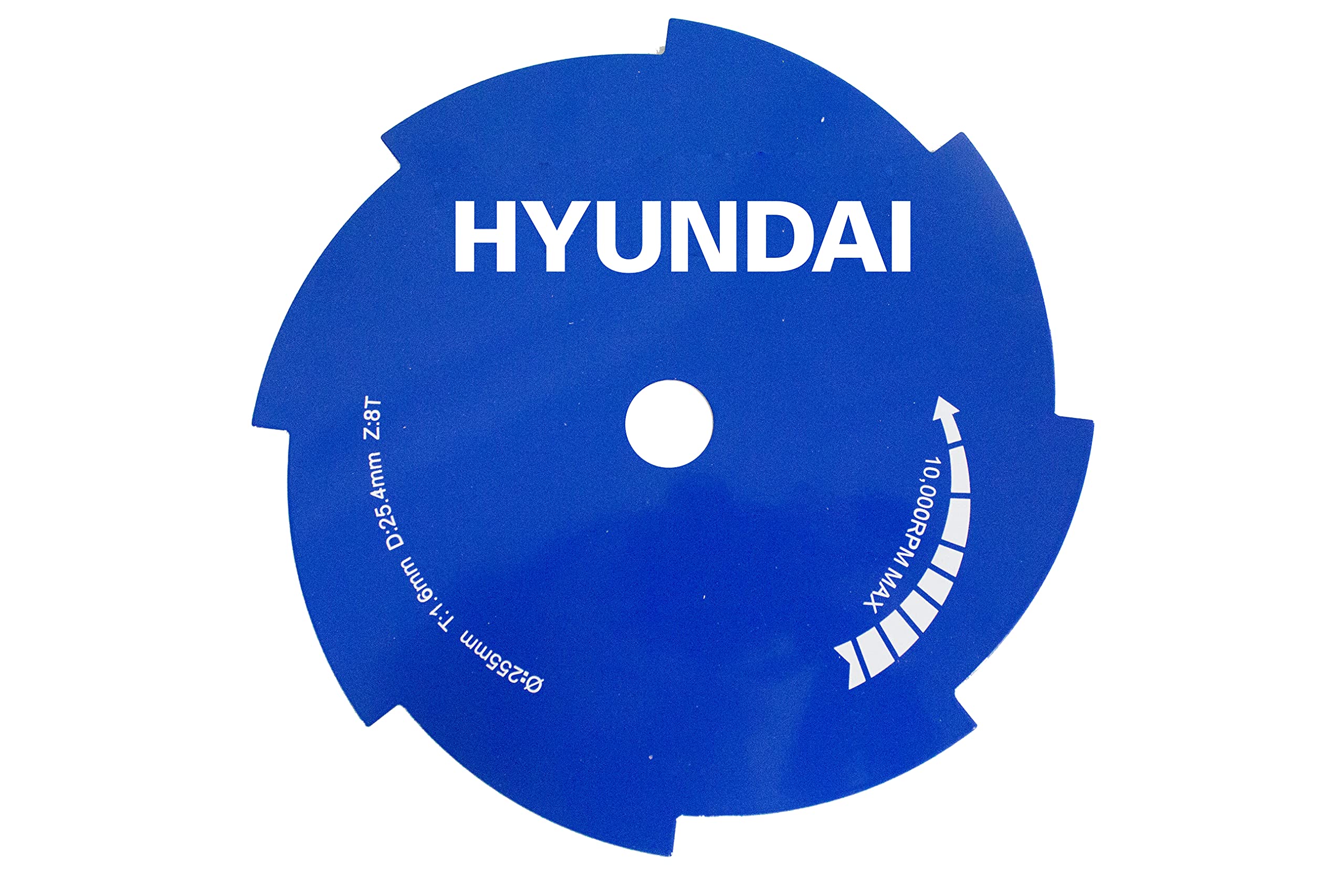 Hyundai, HY-HYMT5080, Kit multifunción 4 en 1 jardinería, 1560 W, 0 V, Azul-blanco, 107x28x30 cm