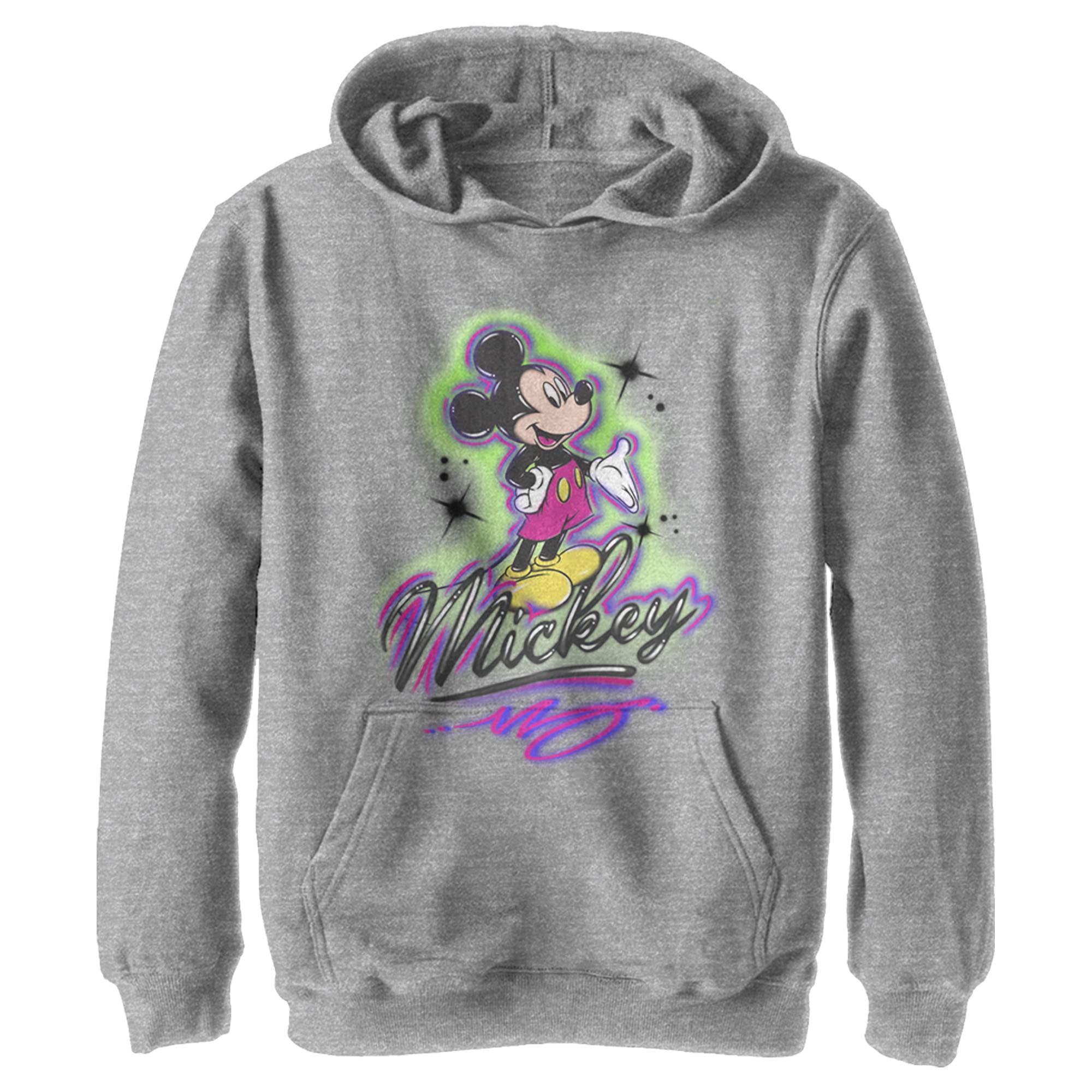 Sweat à capuche Mickey Mouse garçon Disney pull molleton gris taille M enfant