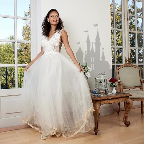 Miniatura 3 de Enchanted Disney - Anillo de plata de ley de 14 quilates de princesa Disney Metal