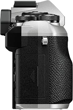OM SYSTEM OM-5 Mark II Silver MFT Camera, 20 MP Sensor, 5-Axis IS,