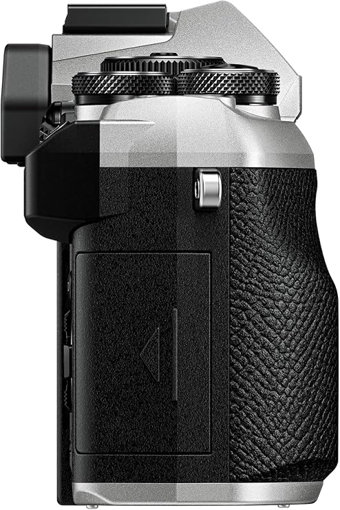OM SYSTEM OM-5 Mark II Silver MFT Camera, 20 MP Sensor, 5-Axis IS,