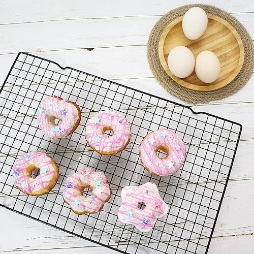 Miniatura 9 de To encounter Paquete de 24 moldes de silicona, antiadherentes de 3 34 pulgadas de tamaño completo, tazas de silicona para hornear, molde para donas,