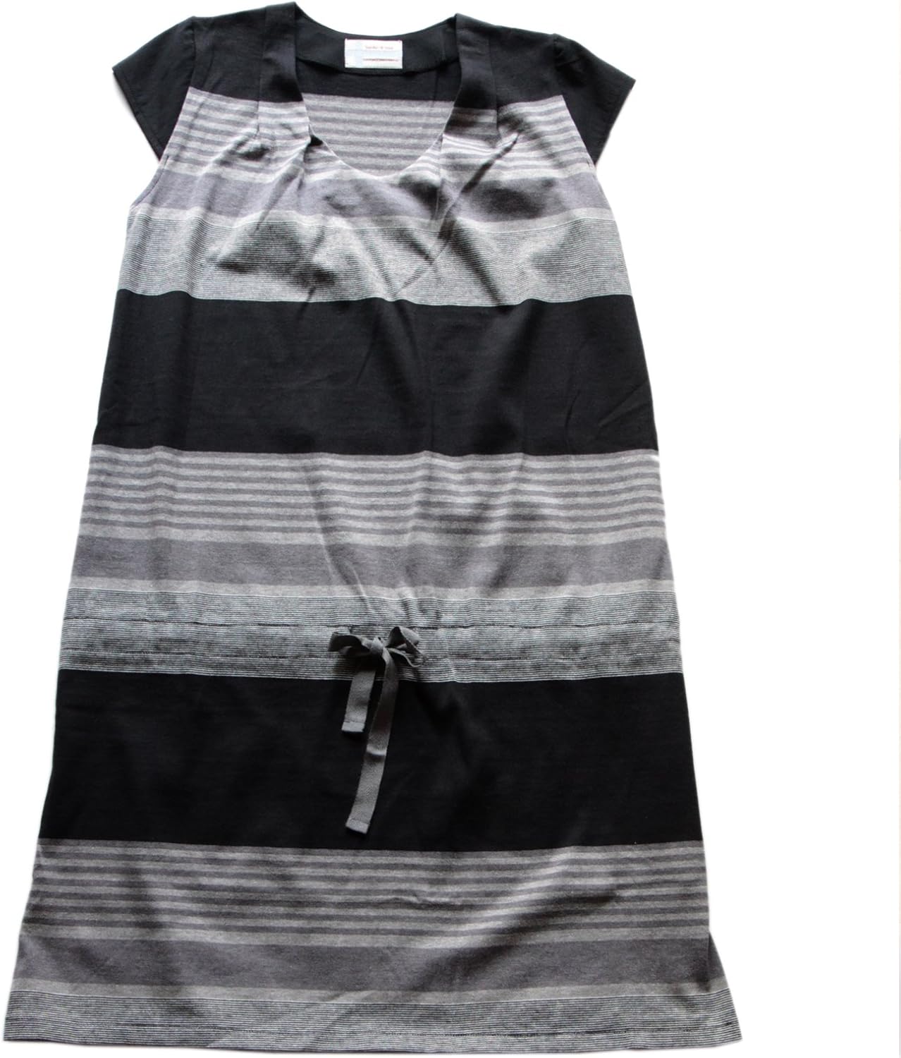 5.4万 極美品 ラルフローレン リネン シャツワンピース ストライプ 袖