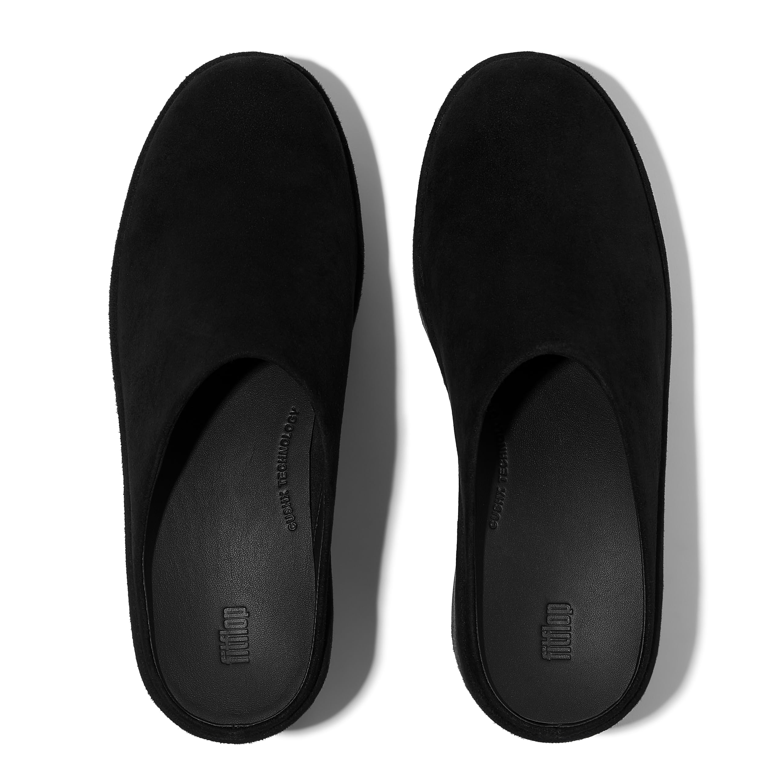 Fitflop Platfforms Full-Suede Heeled Mules, Ciabatte Donna