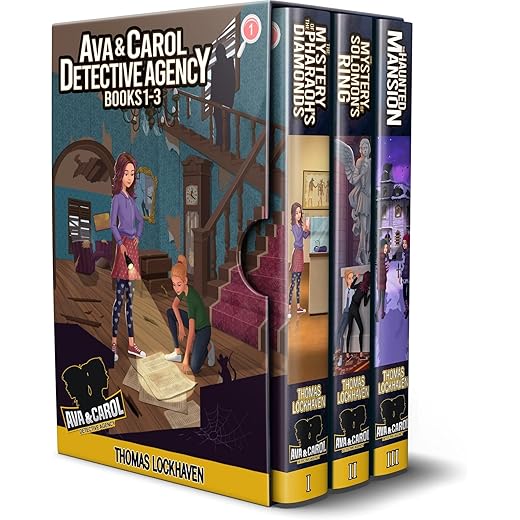 Ava & Carol Detective Agency Series: Books 1-3 (Book Bundle 1): Middle Grade Mystery Adventure Action for Girls Ages 8-15 Children