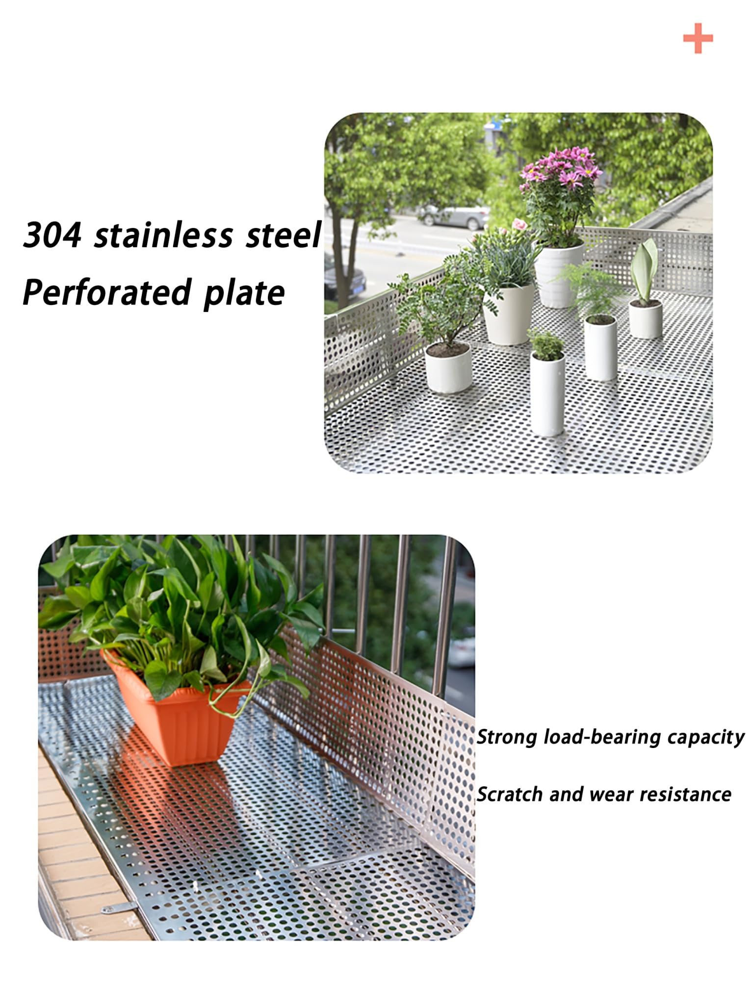 Lochplatte aus Edelstahl, 8 mm Löcher, dünnes Metallblech für Schnürhandschuhe, langlebig und leicht, Größe 80 x 190 cm, ideal für Bastelarbeiten und DIY-Projekte