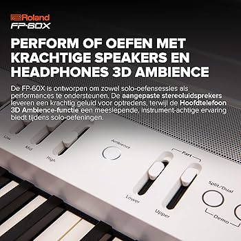 ローランド　ROLAND FP-60x ステージピアノ　電子ピアノ　キーボード ローランド FP-60X WH / roland 電子ピアノ FP60X ホワイト（白