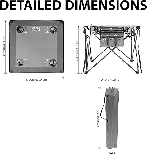 Vista 28 de Mesa de vino plegable creativa al aire libre Portátil Camping playa picnic y patio Rojo
