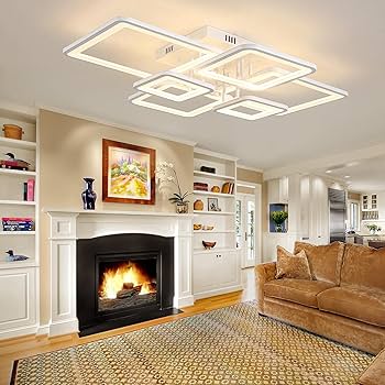 Shine LUEST Modern LED Ceiling Lights for Bedroom Dimmable