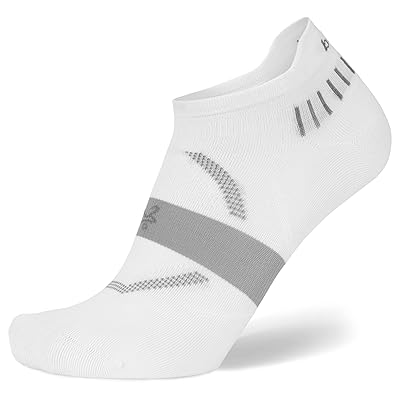 balega Hidden Dry Crew Cut Socks Shoes White 1