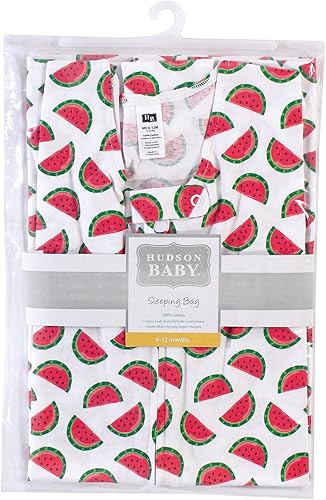 Miniatura 7 de Hudson Baby - Prenda de vestir unisex para bebé, de algodón, sin mangas, tipo saco para dormir, Saco de dormir de algodón sin mangas, saco de