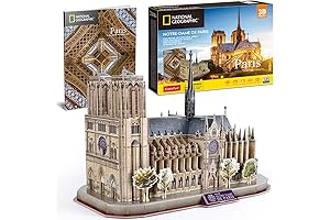 Notre Dame de Paris 3D Puzzle for Kids and Adults