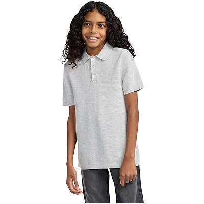 Мужская рубашка abercrombie kids Traditional Swolo (Big Kid) anf light grey heather