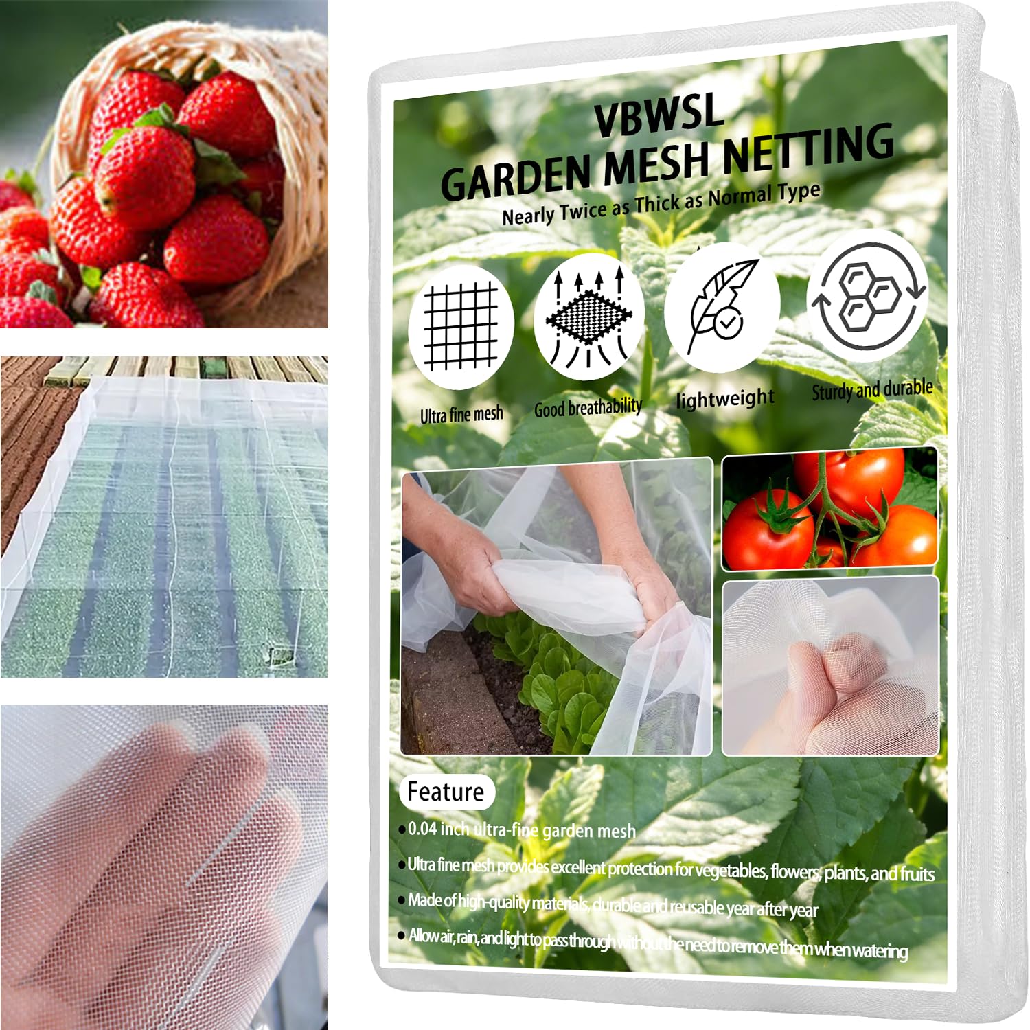 Garden Netting 4 X 10 FT,Garden Cover Netting for Garden Protection, Insect Netting for Garden,Garden Netting for Raised beds-image-25