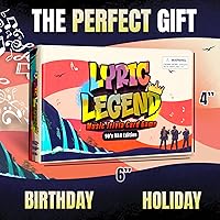 Vista 7 de Lyric Legend 90's R&B Music Trivia - Colección de juegos de trivia de música ampliable con acabado de varias cubiertas para fiesta de letras